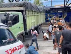 Sopir Truk di Padang Tewas Saat Perbaiki Rem
