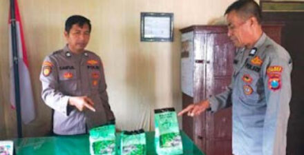 Polisi mengamankan paket sabu 3 kg