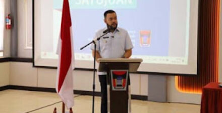 Wako Fadly Amran beri sambutan di sosialisasi layanan puskesmas.