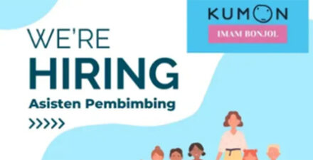 Kumon Imam Bonjol Padang Buka Rekrutmen Asisten Pembimbing, Daftar Sekarang!