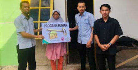 Program rumah layak huni UPZ Baznas Semen Padang.