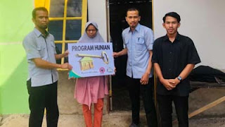 Program rumah layak huni UPZ Baznas Semen Padang.