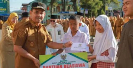 Baznas dan Pemkab Pasaman Kolaborasi Bantu Pendidikan