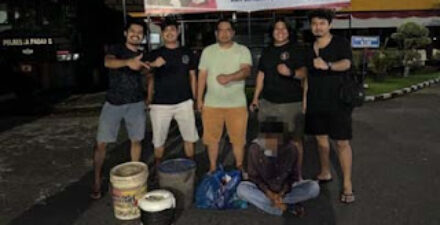 Warung Dibobol, Pelaku Dibekuk Polisi Padang