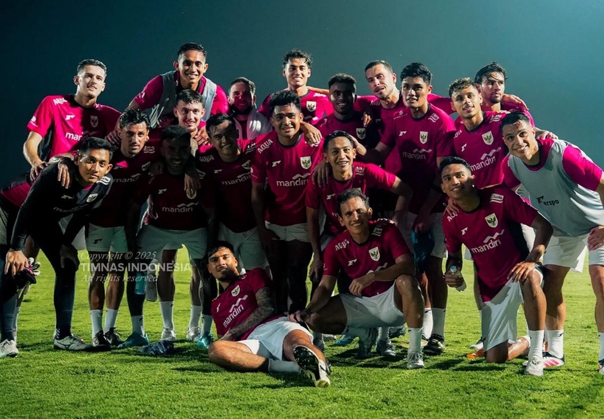 Timnas Indonesia kala berlaga.