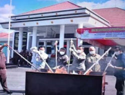 Didominasi Narkoba, 49 Kasus Inkrah Dimusnahkan Kejari Pasbar