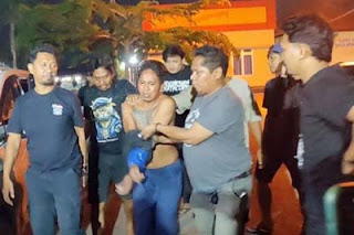 Pelaku pembunuhan IRT di Kendari ditangkap.