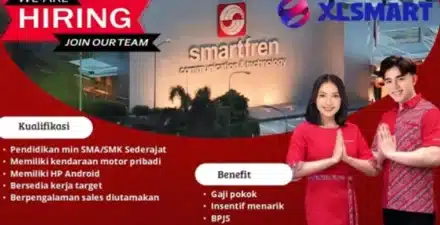 Smartfren Buka Lowongan Sales, Cek Syarat dan Link Daftarnya!