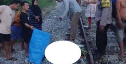 Kecelakaan tragis terjadi di pelintasan kereta api tanpa palang pintu di Korong Pagua Duku, Kabupaten Padang Pariaman