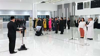 Wamen Ossy lantik pejabat fungsional di Kementerian ATR/BPN.