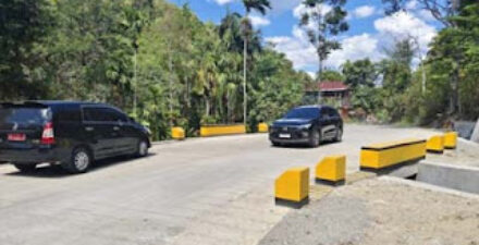 Jembatan Guguak Malalo rampung dan sudah bisa digunakan masyarakat.