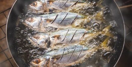 Ilustrasi Ikan Kembung yang mengandung Omega-3 tinggi.