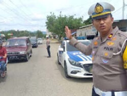 Satlantas Sijunjung Fokus Edukasi dan Tertib Lalu Lintas