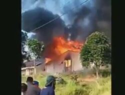 Asap Hitam Selimuti SPN Lido Akibat Kebakaran