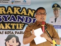 Wawako Pariaman Minta Gencarkan Gerakan Posyandu Aktif Garda Terdepan Kesehatan Keluarga