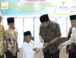 Program Zakat Produktif dan Santunan Kesehatan Baznas Selaras Satu Rumah Satu IRT di Kota Pariaman
