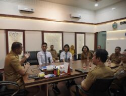 Dua Utusan Paskibraka Tingkat Nasional Asal Provinsi Sumut Audiensi Dengan Kadis Pendidikan 