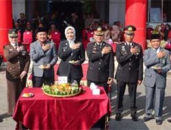 HUT Bhayangkara ke-79 di Dharmasraya, Momentum Kebersamaan Jaga Kondusivitas Daerah