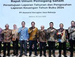 Gelar RUPS, Jasa Raharja Setor Dividen Rp1,1 Triliun ke Negara