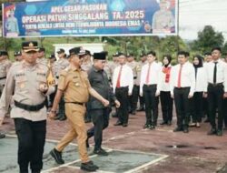 Bupati H. Khairunas Hadiri Upacara Operasi Patuh Singgalang 2025