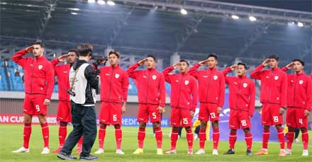 Timnas Indonesia di Piala AFF 2025.