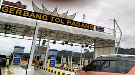 Gerbang Tol Padang - Sicincin.