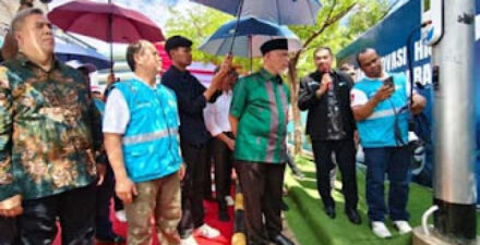 Peresmian SPKLU tiang pertama di Sumbar.