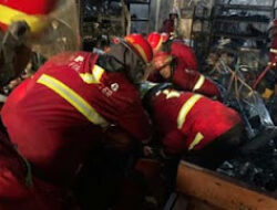 Pemilik Ruko di Dadok Tunggul Hitam Tak Terselamatkan