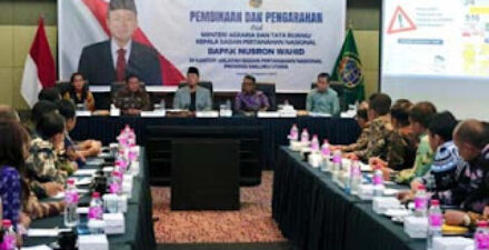 Menteri ATR/BPN Nusron Wahid datang ke Maluku Utara (Malut)