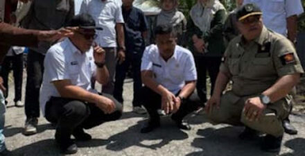 Pengaspalan Jalan di Koto Tangah Diawasi Langsung Wagub