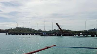 Kondisi Pelabuhan Teluk Tapang Air Bangis Kecamatan Sungai Beremas Kabupaten Pasbar.