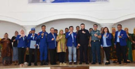 Wako Fadly Amran hadiri pelantikan pengurus HSNI DPD Sumbar.