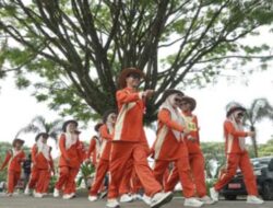 Jadikan Panggung Kreativitas Sebanyak 40 Nagari Ikuti Lomba Gerak Jalan