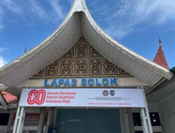 163 Napi Lapas Solok Diusulkan Terima Remisi HUT RI ke-80
