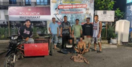 Terekam CCTV, Duo Pencuri Bawang Dibekuk