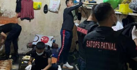 Lapas Solok Gelar Razia Gabungan