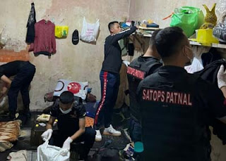 Lapas Solok Gelar Razia Gabungan