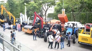 Pameran alat berat bertajuk SIEXPO 2025 digelar di Pekanbaru.