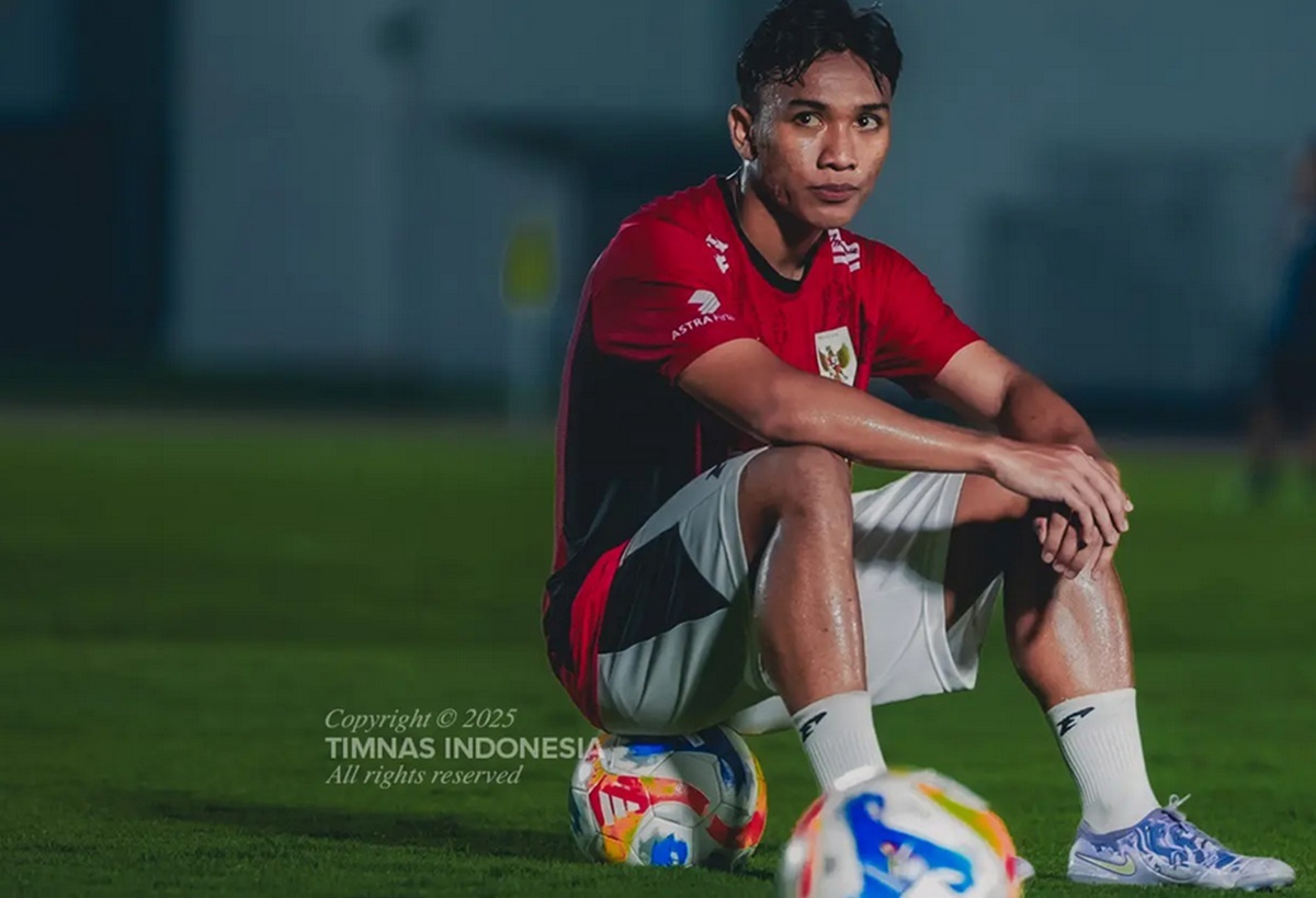 Arkhan Fikri kala membela Timnas Indonesia U-23.