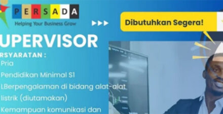 PERSADA Buka Lowongan Terbaru untuk Supervisor, Sales, Helper, dan Driver di Padang