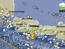 BMKG, Gempa 3,0 SR Terjadi di 76 Km Barat Daya Tasikmalaya