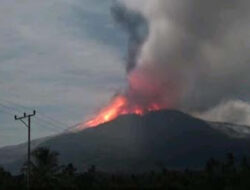 PVMBG, Warga Dilarang Dekati Gunung Lewotobi
