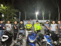 Satlantas Agam Tindak Motor Berknalpot Brong
