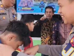 Anak Panti Insan Nur Ilahi Sambut Hangat Polisi Peduli Sosial