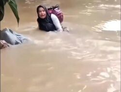 Viral! Bidan di Pasaman Seberangi Sungai Demi Menolong Warga, Wagub Vasko Salut dan Apresiasi