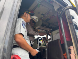 Jasa Raharja dan Instansi Terkait Gelar Pelayanan Kesehatan di PO NPM Kota Padang