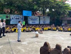 Jasa Raharja Bukittinggi Bersama Satlantas Polres Payakumbuh Gelar Sosialisasi PPKL Tertib Lalu Lintas di MTsN 1 Kota Payakumbuh