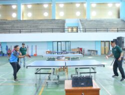 Wawako Elzadaswarman Buka Secara Resmi Kejuaraan Tenis Meja Walikota Payakumbuh 2025