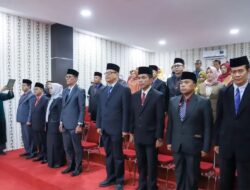Wako Zulmaeta Lantik 14 Kepala OPD, Pelantikan Pertama Semenjak Menjadi Walikota