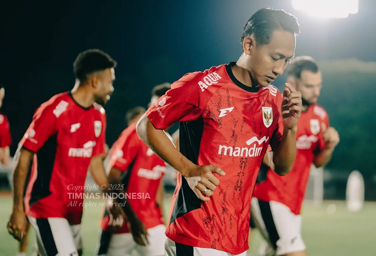 Beckham Putra kala membela Timnas Indonesia.
